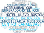 mapa de términos habitaciones hotel, gimnasio hotel, banquet hall