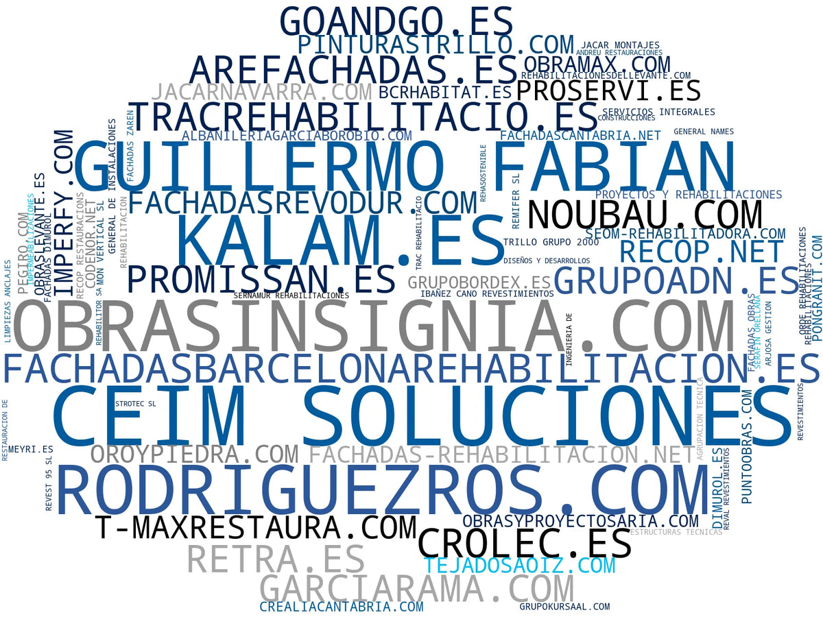 empresas mas grandes del nicho rehabilitación de edificios, instalación de ascensores, sistemas SATE