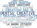 mapa de términos branding corporativo, diseño de papelería, gestión de redes