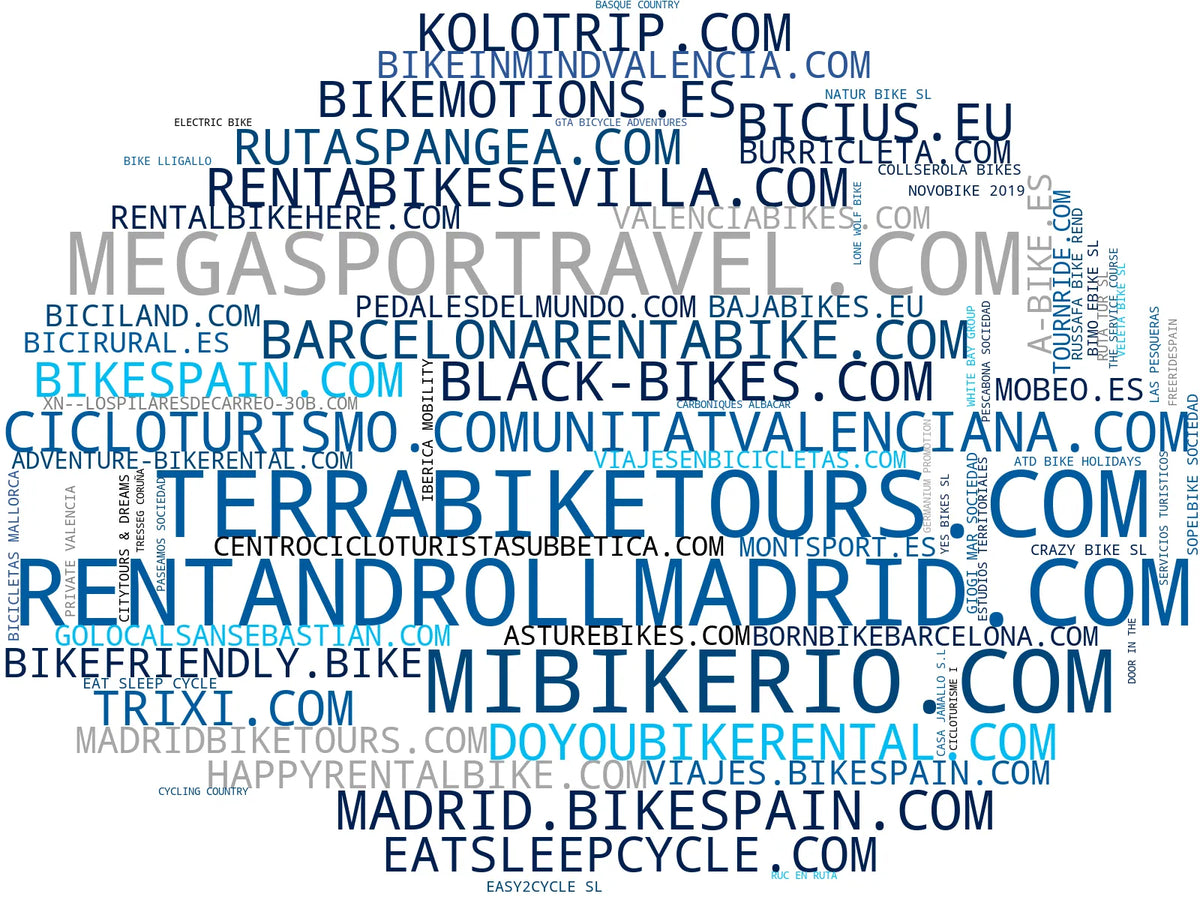 top competidores del nicho alquiler bicicletas, bicicleta de montaña, alquiler bicicletas grupo
