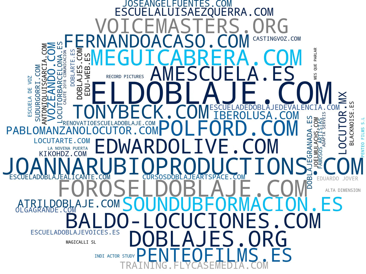 visualización de tendencias cursos de doblaje, entrenamiento vocal online, talleres de voz