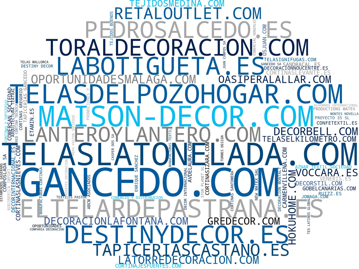 empresas españolas del sector estoros, paneles japoneses, textiles hogar