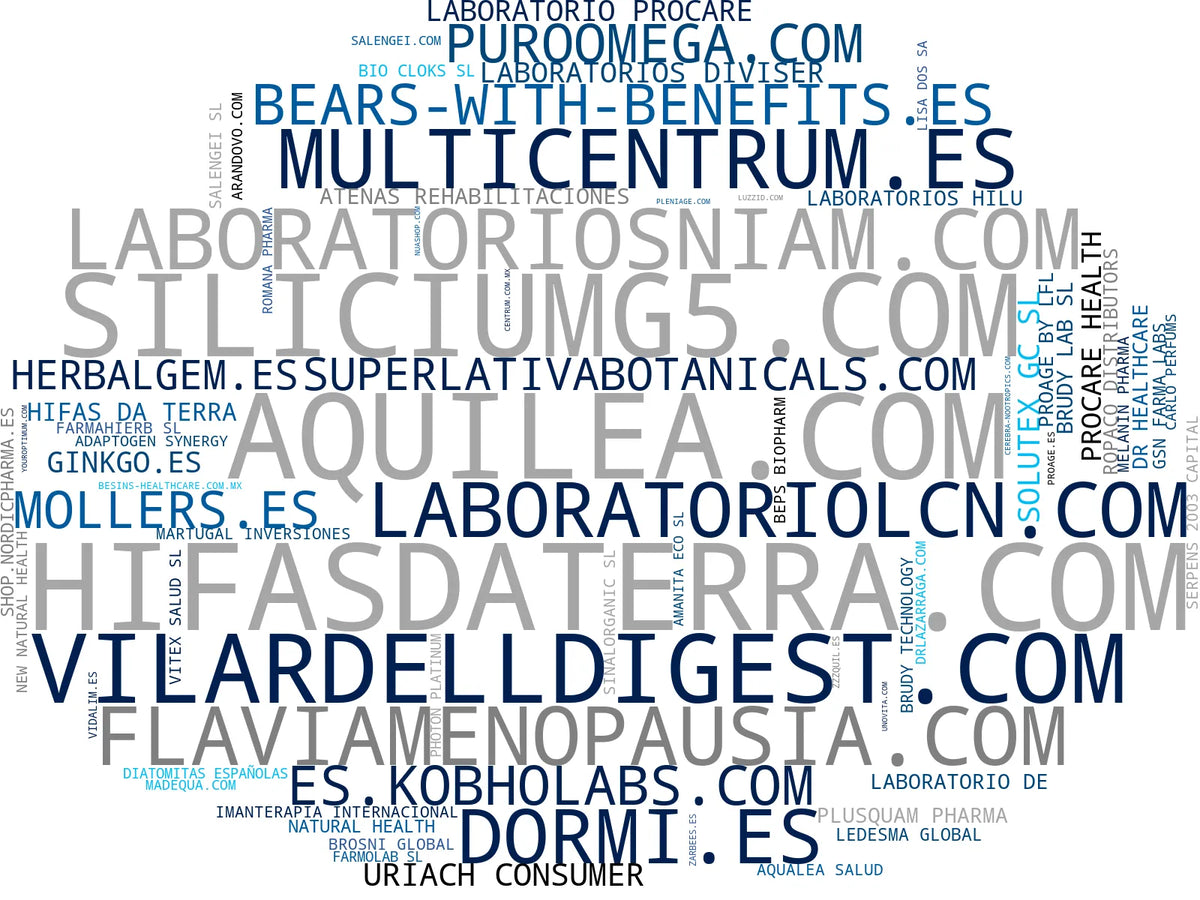 nube de conceptos suplemento omega 3, suplemento silicio orgánico, suplemento para articulaciones