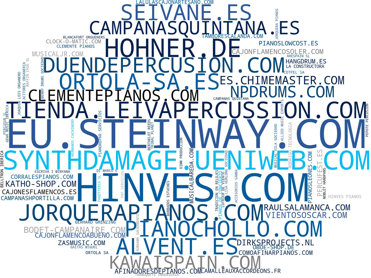 empresas españolas del sector mantenimiento de pianos, reparación de oboe, reparación de handpan