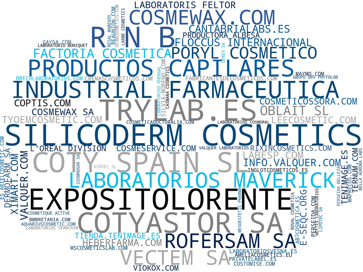 top competidores del nicho cosméticos, maquillaje, perfumería