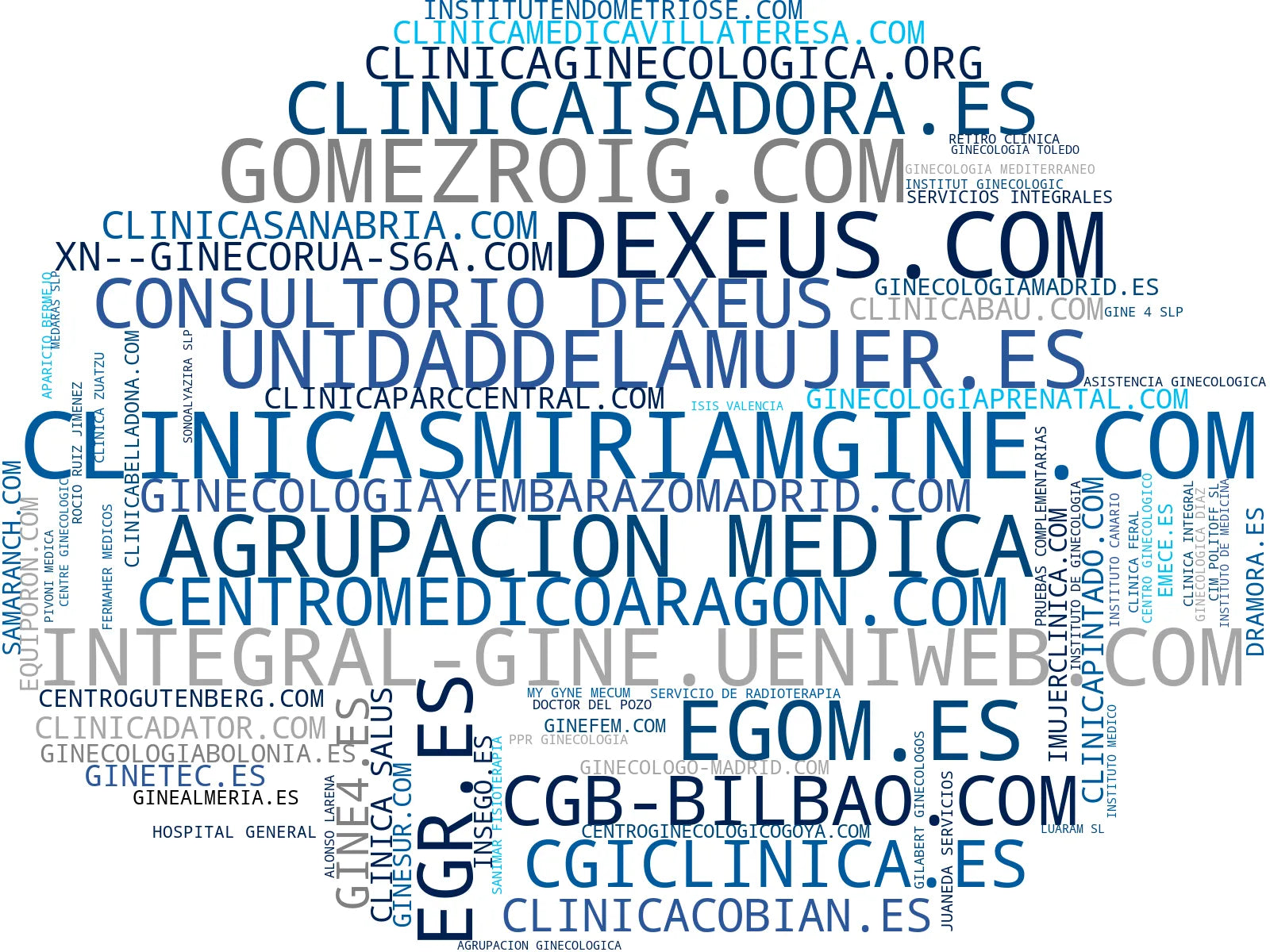 empresas mas grandes del nicho obstetricia prenatal, planificación familiar, terapia láser vaginal