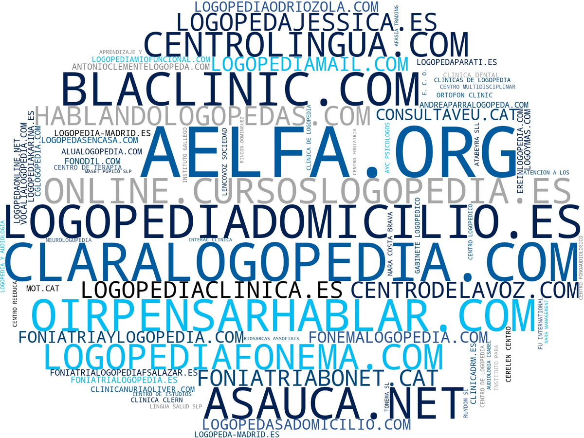 top empresas españa rubro logopedia adulto, logopedia online, logopedia y fisioterapia