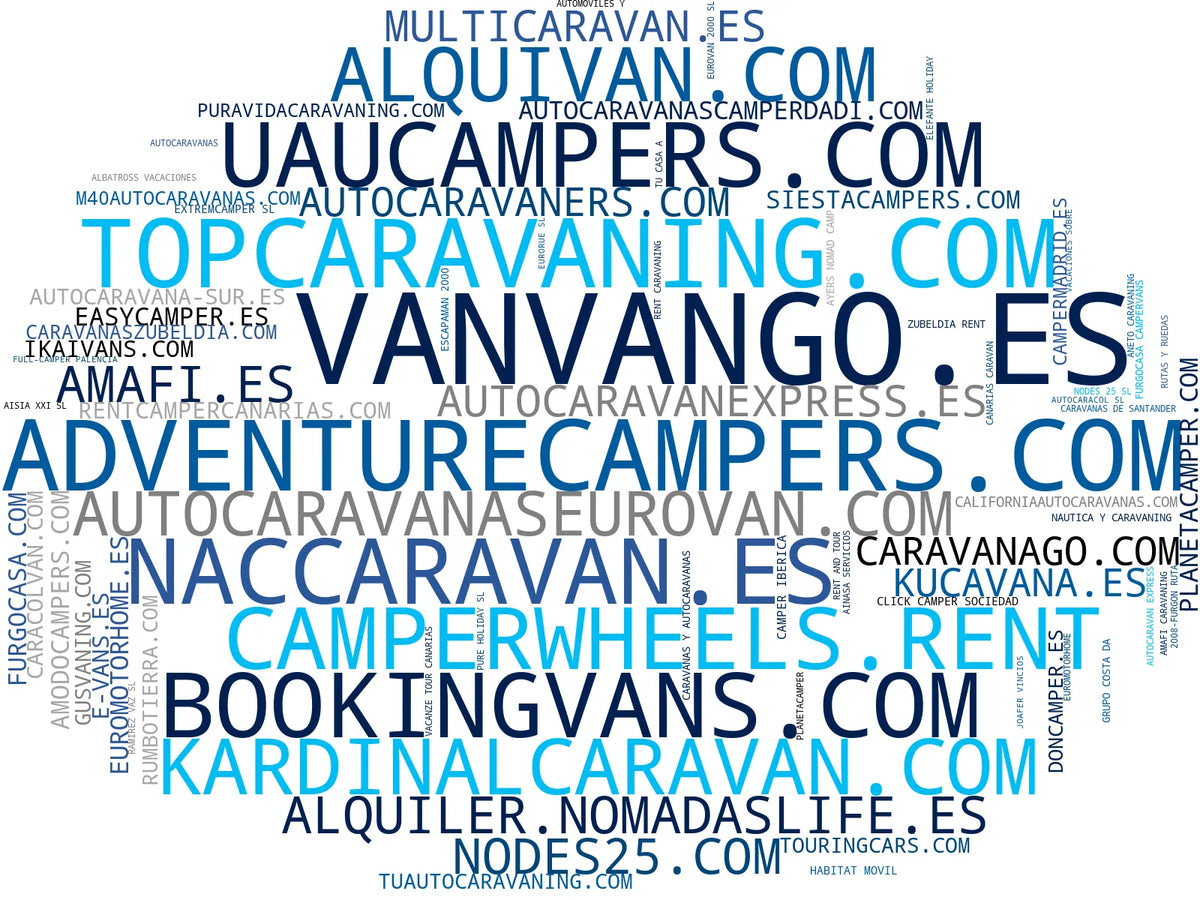 top empresas del rubro alquiler campers, alquiler motorhomes, alquiler autocaravana familiar