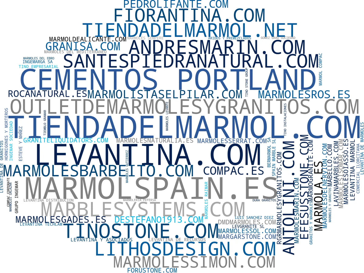 top empresas del rubro mármol natural, mármol y granito, travertino