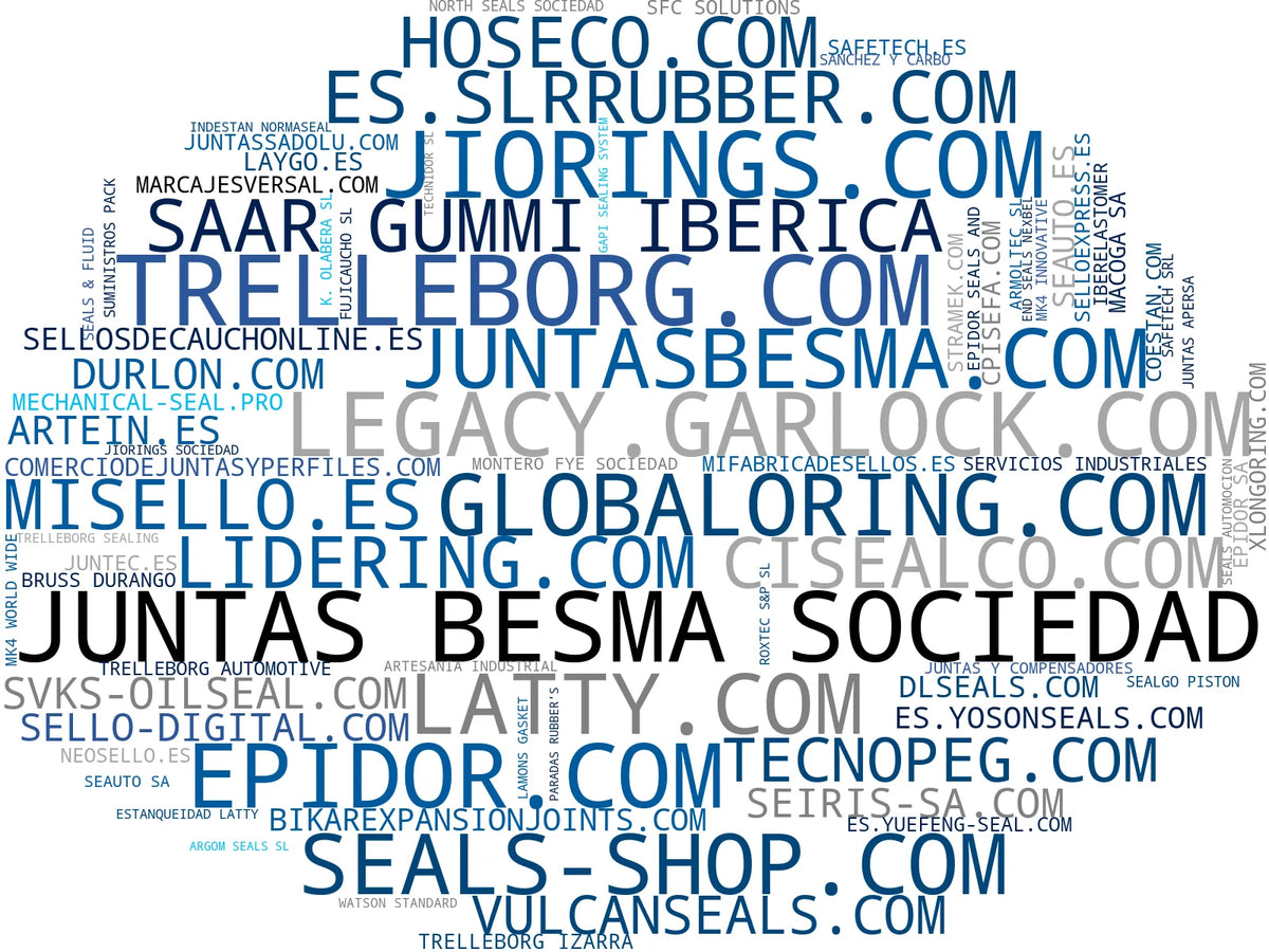 top empresas españa rubro sellos mecánicos, juntas tóricas, sellos de PTFE