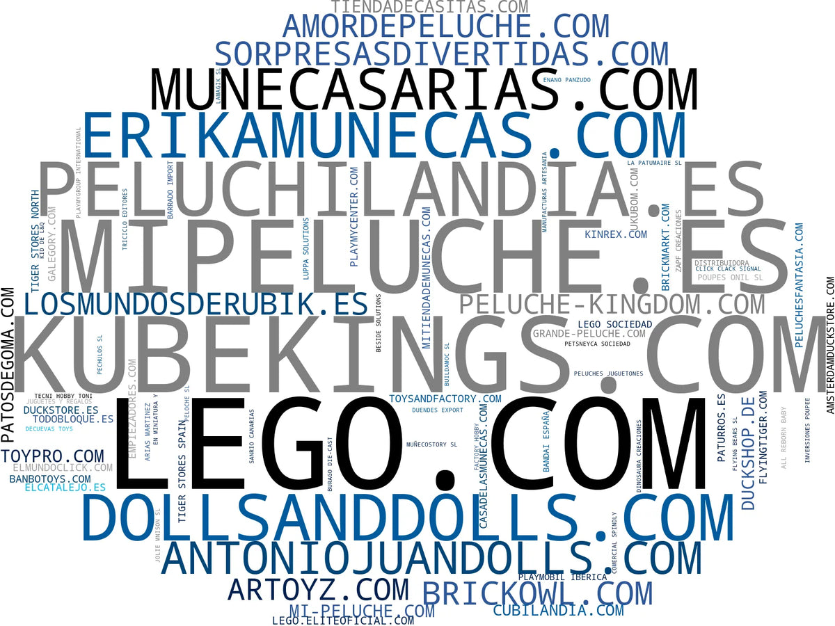 top empresas del rubro peluches suaves, juguetes coleccionables, puzzles 3d