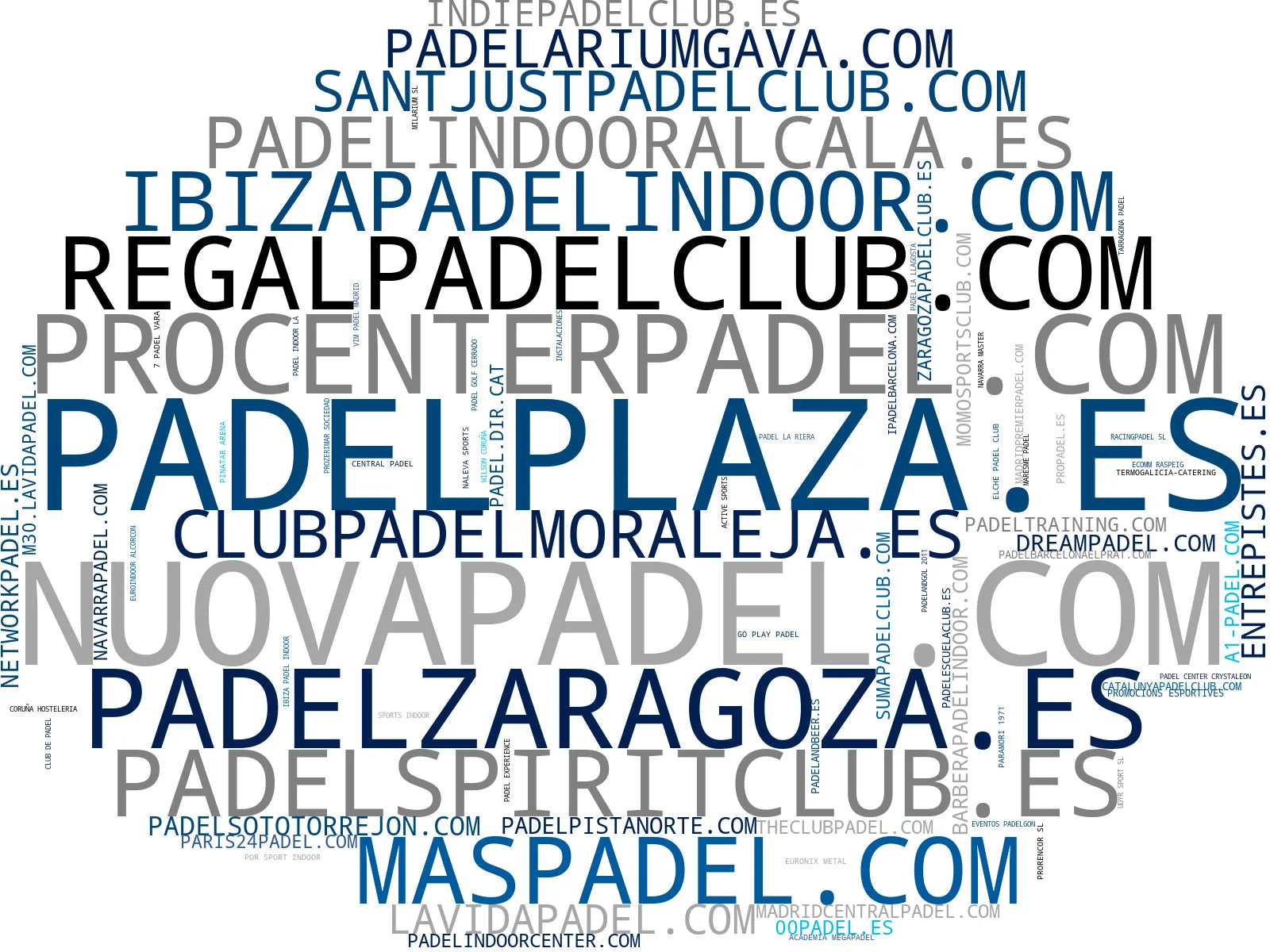 empresas mas grandes del nicho torneos de padel, padel amateur, alquiler de pistas