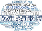 nube de conceptos sábanas, ropa interior, colchas