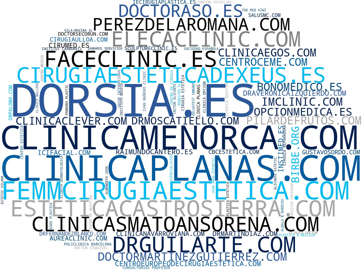 empresas mas grandes del nicho cirugía facial, blefaroplastia, lifting facial