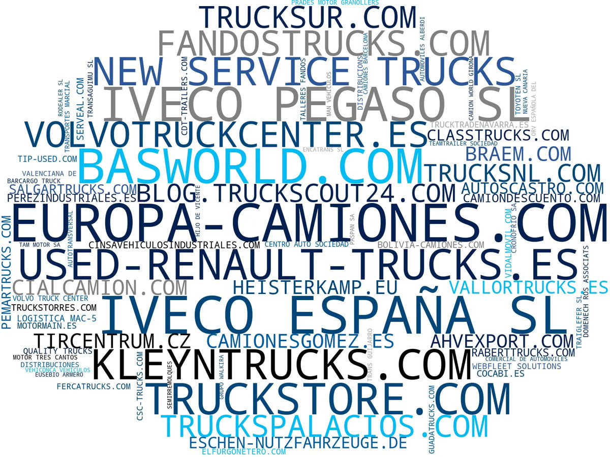 empresas mas grandes del nicho camiones industriales, camiones volquete, vehículos industriales