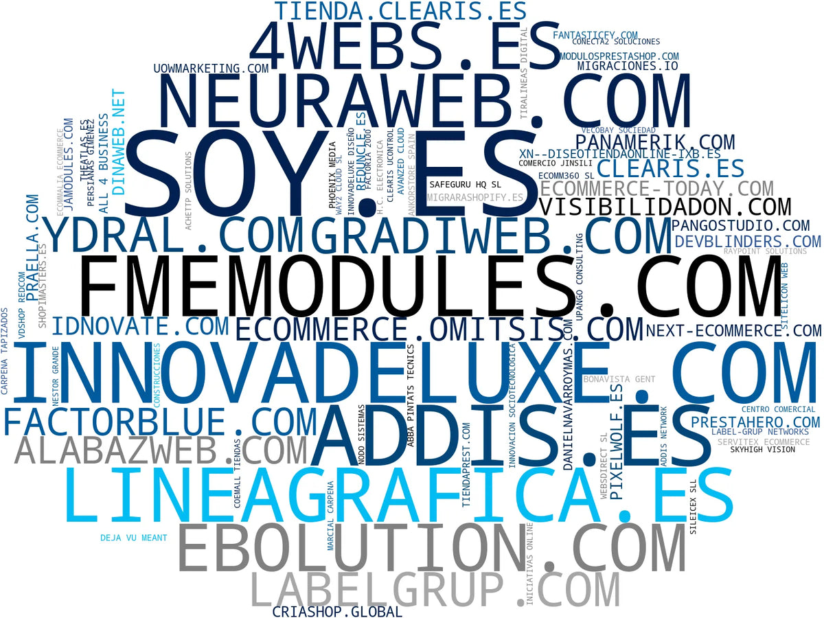 mapa de términos migración Shopify, desarrollo a medida, marketing digital