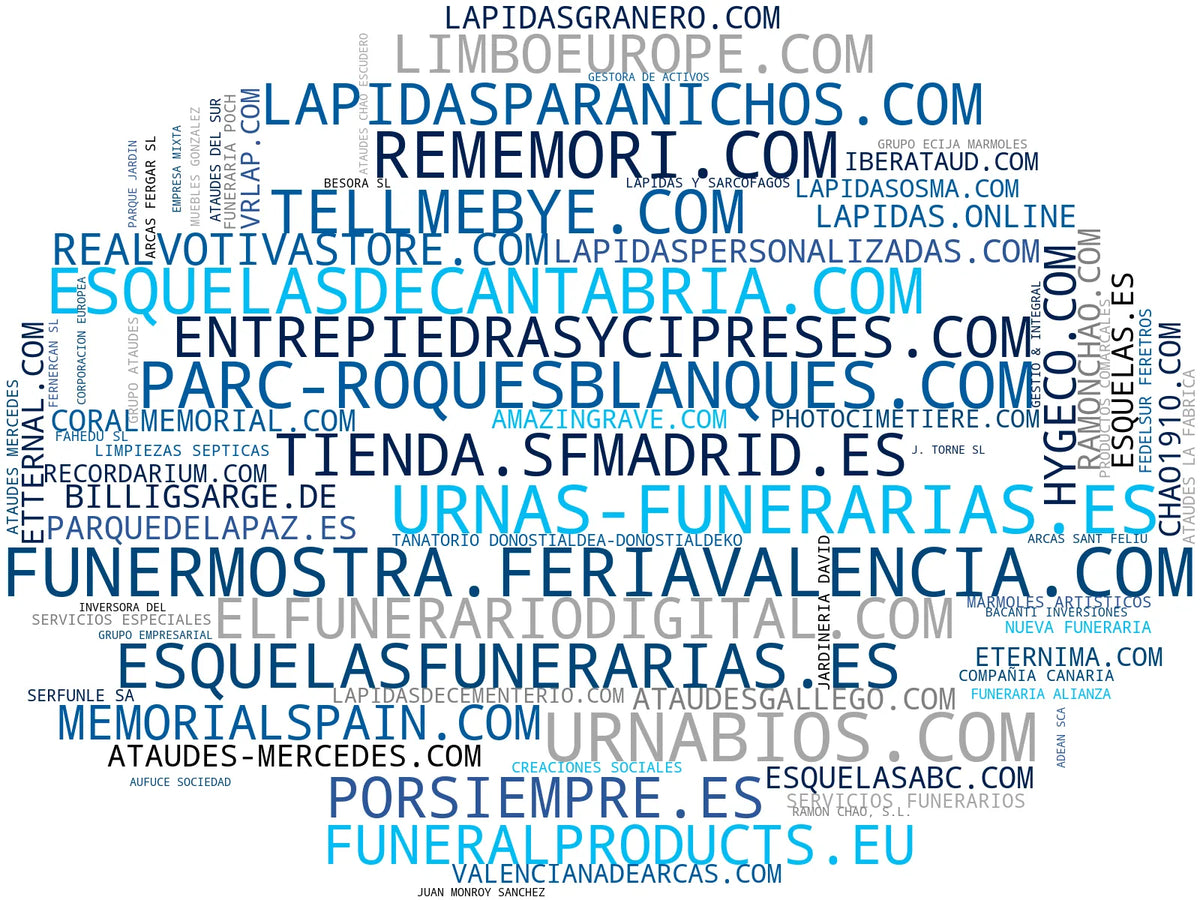 top empresas españa rubro ataúdes, féretros, esquelas online