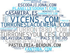 top competidores del nicho mazapán artesanal, tortas de turrón, pastelería dulce