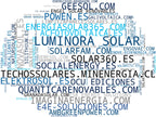 nube de conceptos mantenimiento sistemas solares, kits solares, proyectos energía solar