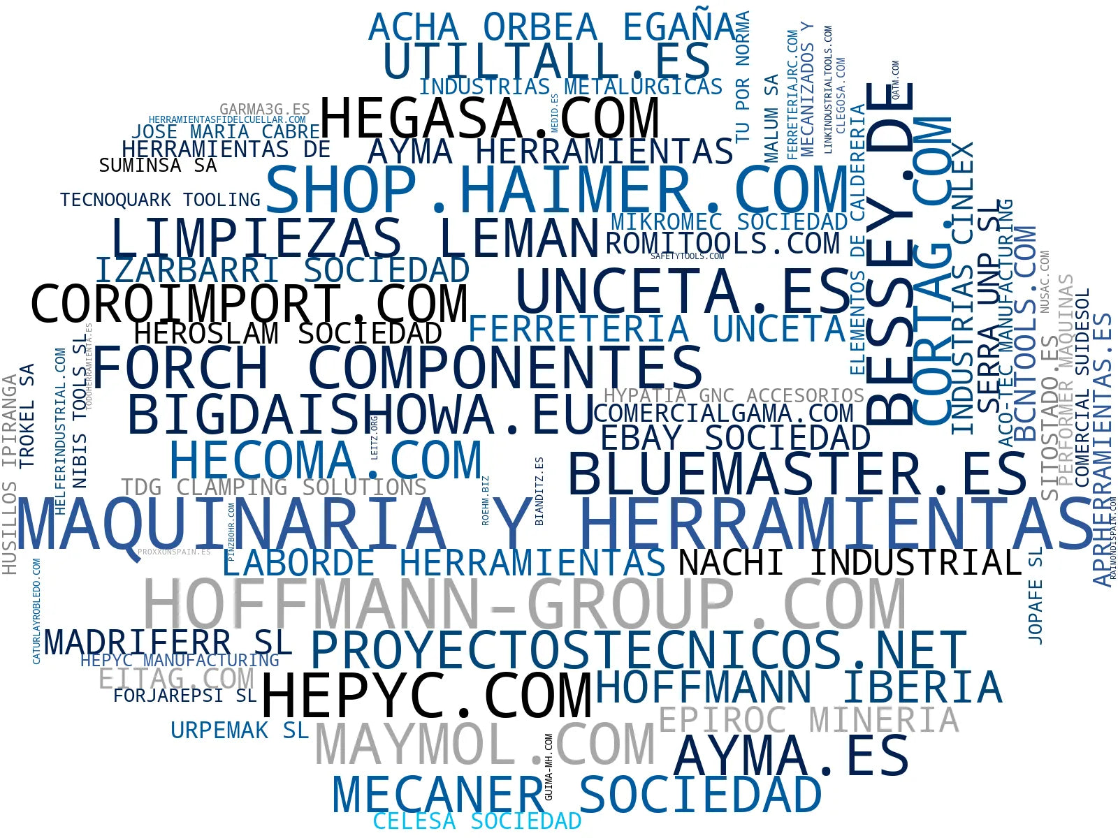 empresas españolas del sector herramientas de mecanizado, discos diamantados, cortadoras CNC