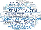 wordcloud de mercado tratamientos faciales, rituales de spa, relajación corporal