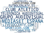 wordcloud de mercado transmisión fútbol en vivo, cobertura torneos fútbol, canales deportivos gratuitos